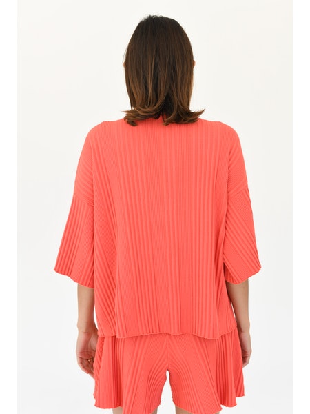 Organic Rib Wide Leg Pull-On Short