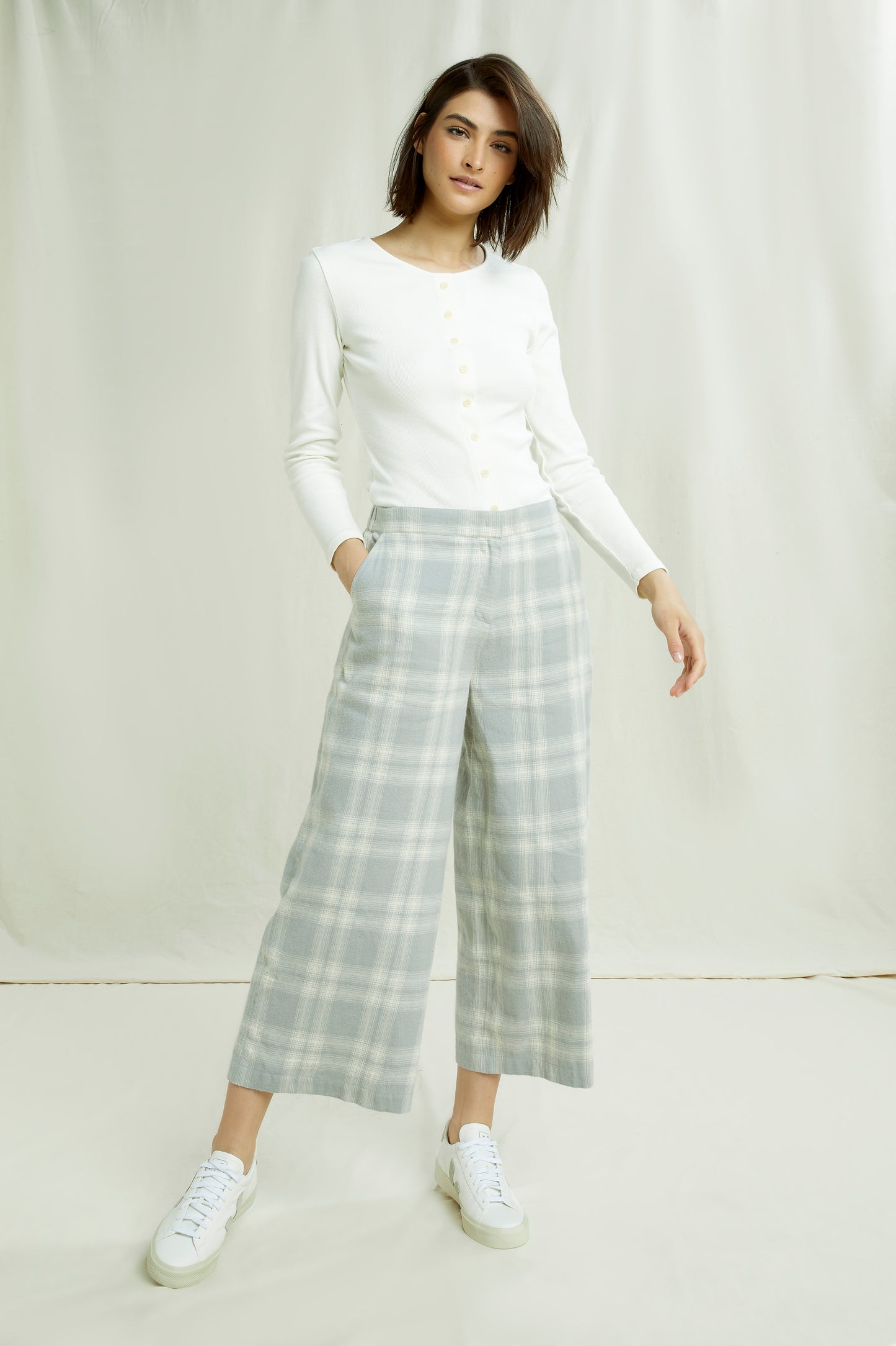 Susan Checked Trousers