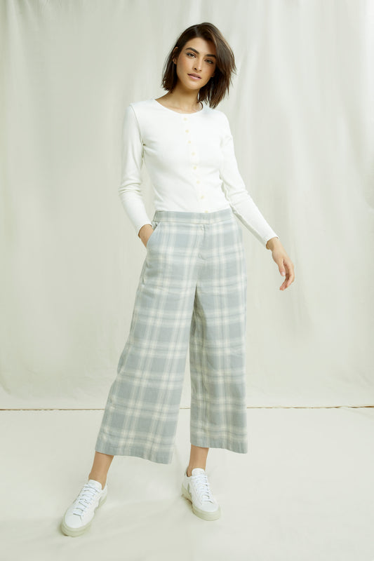 Susan Checked Trousers