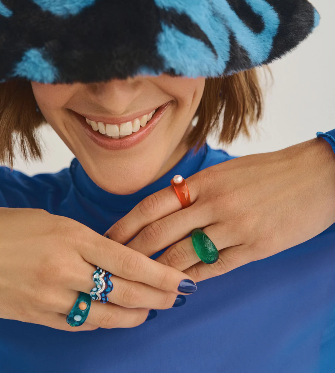 Pearl Jelly Ring