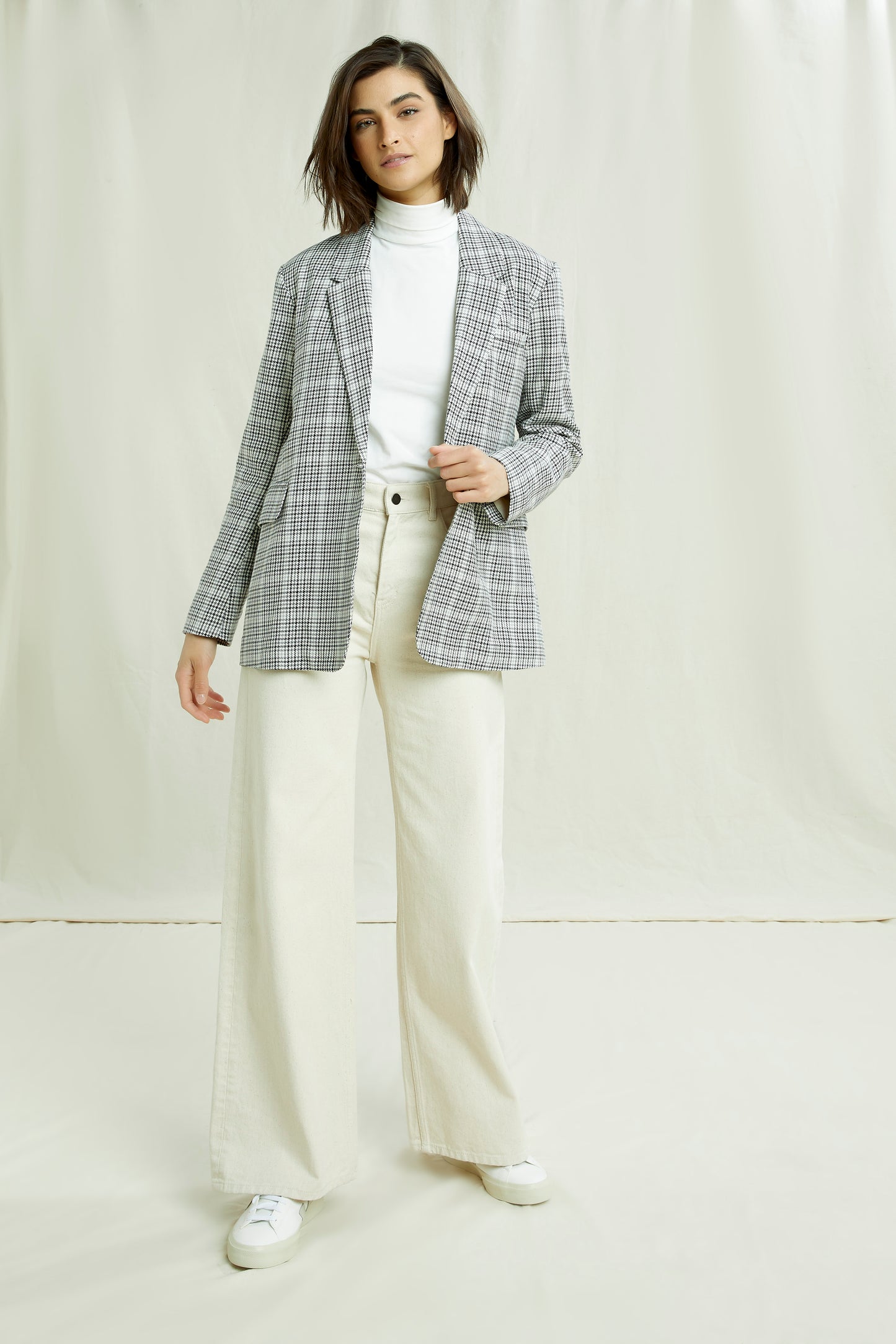 Jaspal Checked Blazer