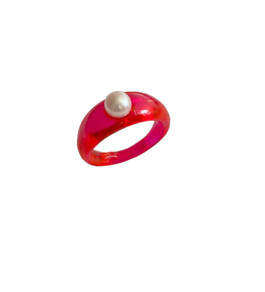 Pearl Jelly Ring